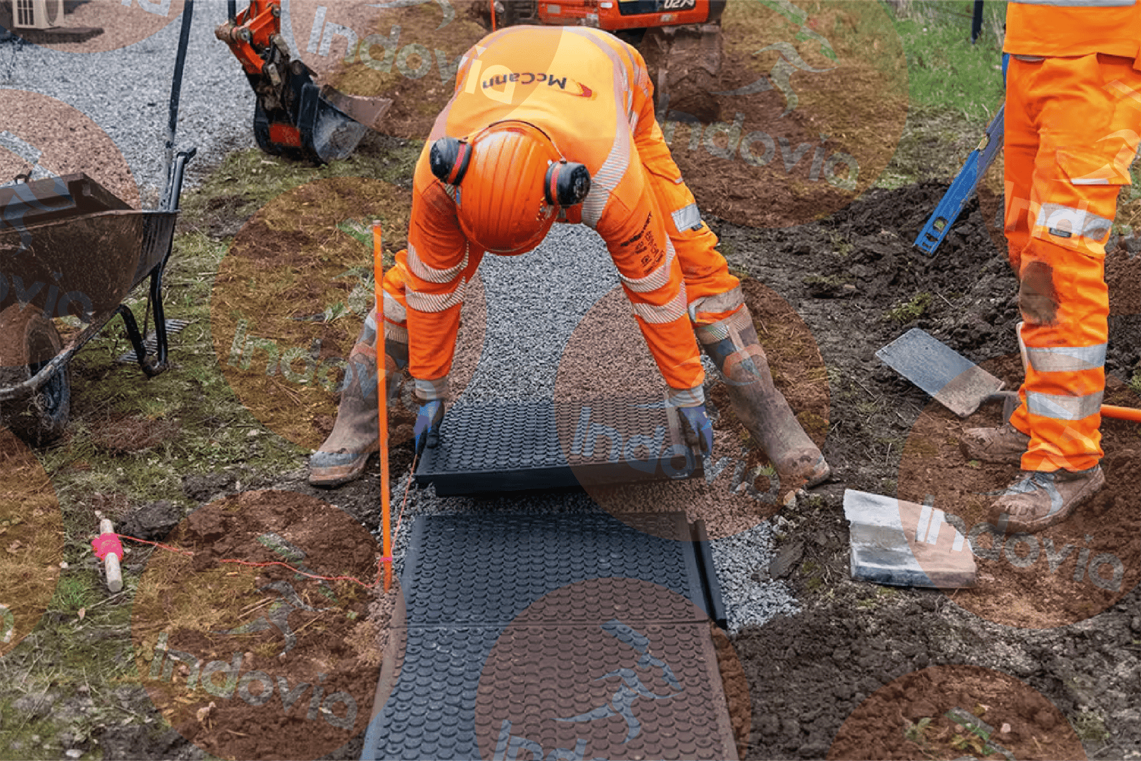 Walkway Panels modular construction system